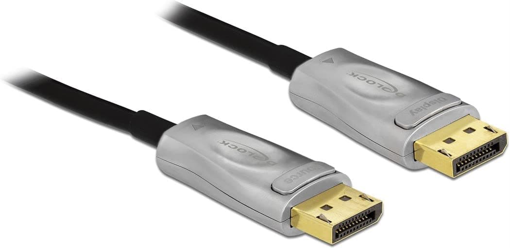 Оптичен кабел Delock, Активен, DisplayPort 1.4 8K, 50 m