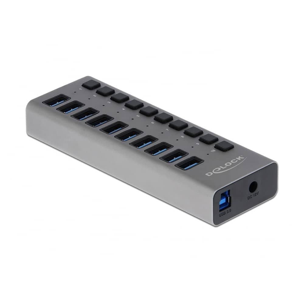 USB хъб 10 порта, DELOCK-63670