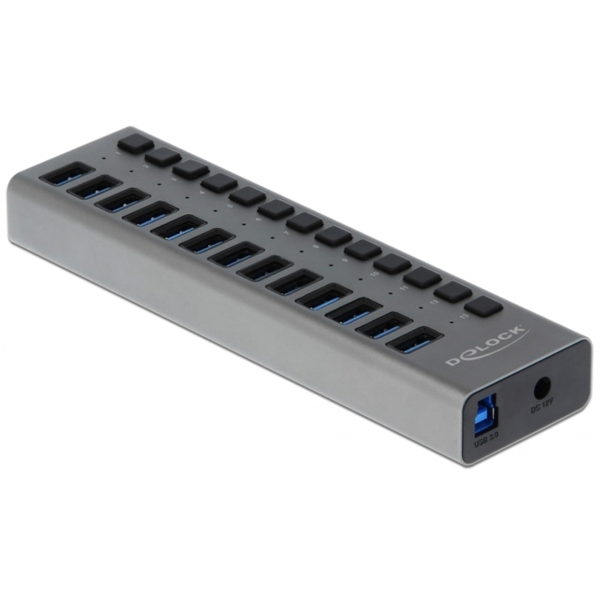 USB хъб Delock, 13 x USB-A, DELOCK-63738