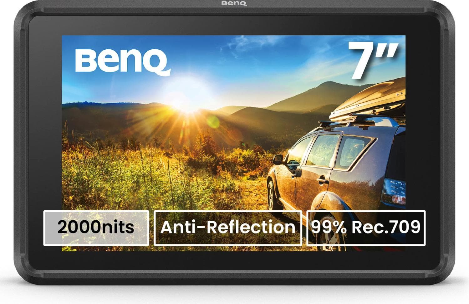 Монитор за видео камера BENQ PVS7 - 7 inch IPS FHD(1920x1200), 60Hz, HDMI, MicroSD, SDI