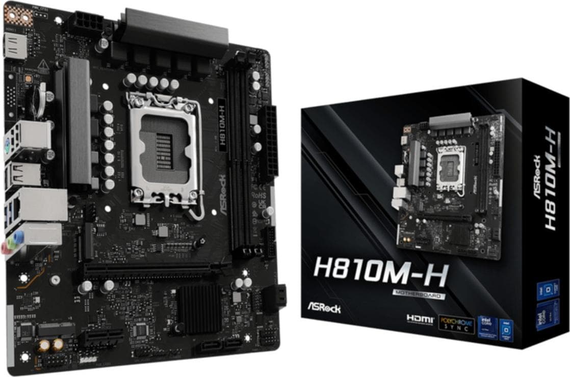 Дънна платка ASRock B810M-H, LGA 1851