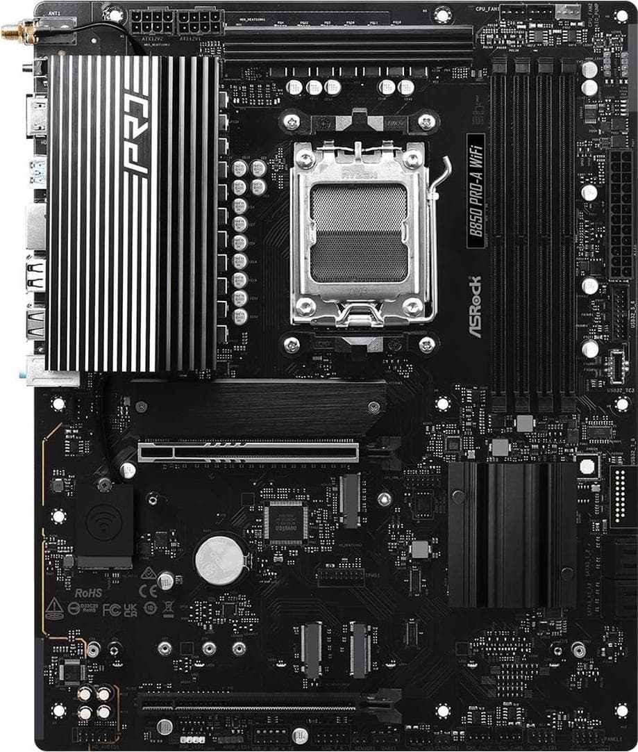 Дънна платка ASRock B850 PRO-A WIFI socket AM5