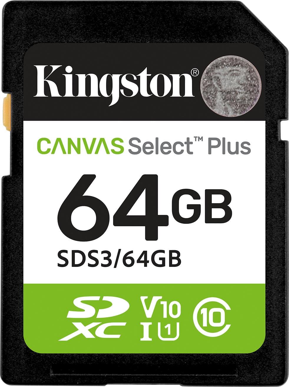 Карта памет Kingston Canvas Select Plus SD 64GB