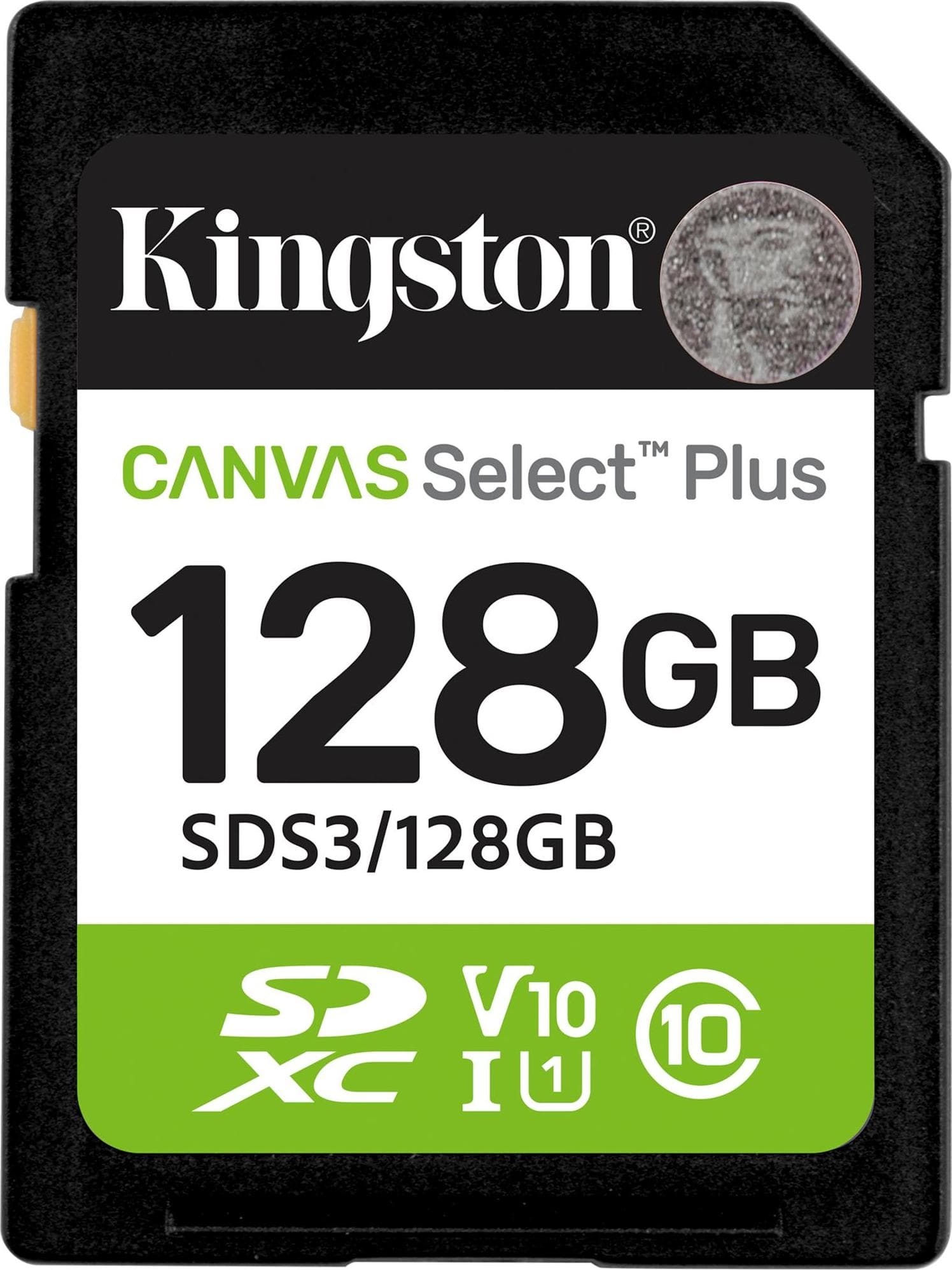 Карта памет Kingston Canvas Select Plus SD 128GB