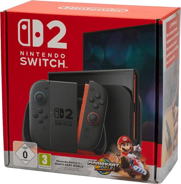 Конзола Nintendo Switch 2 + Mario Kart World 256GB - Black
