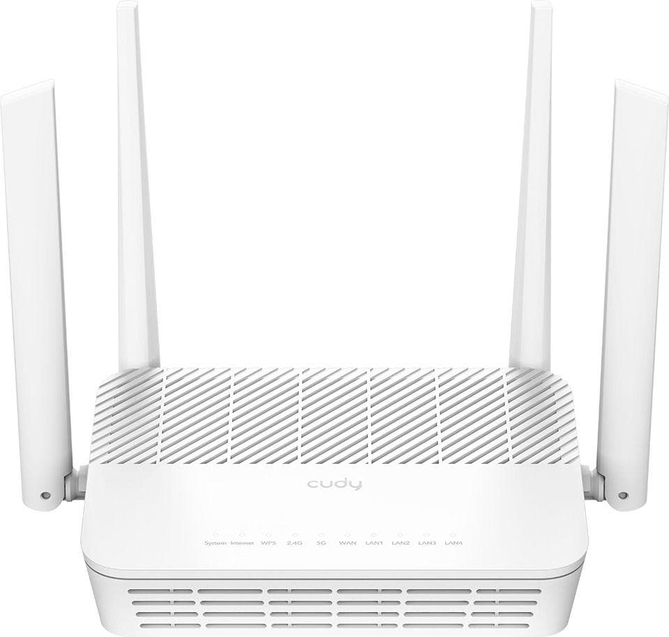 Безжичен рутер Cudy WR3000P 2.5G,AX3000, Mesh Poe Рутер, 4 x 10/100/1000Mbps Ports, 4 x 5dBi fixed антена