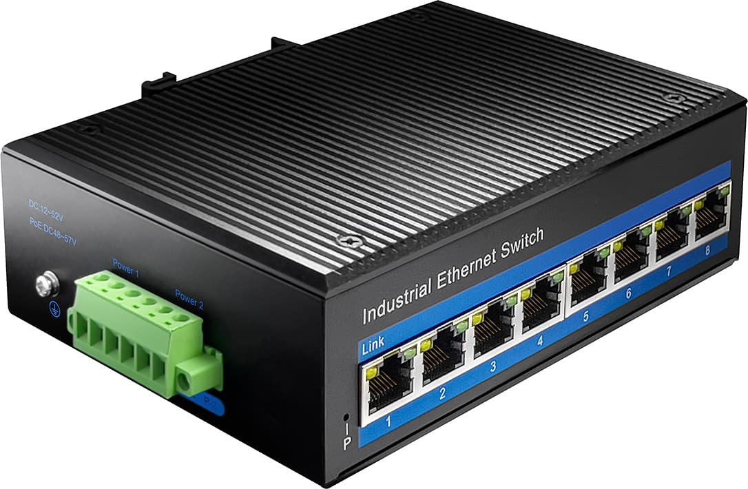 Суич Cudy IG1008P Индустриален 8-Port 10/100/1000M PoE+ Switch 65W
