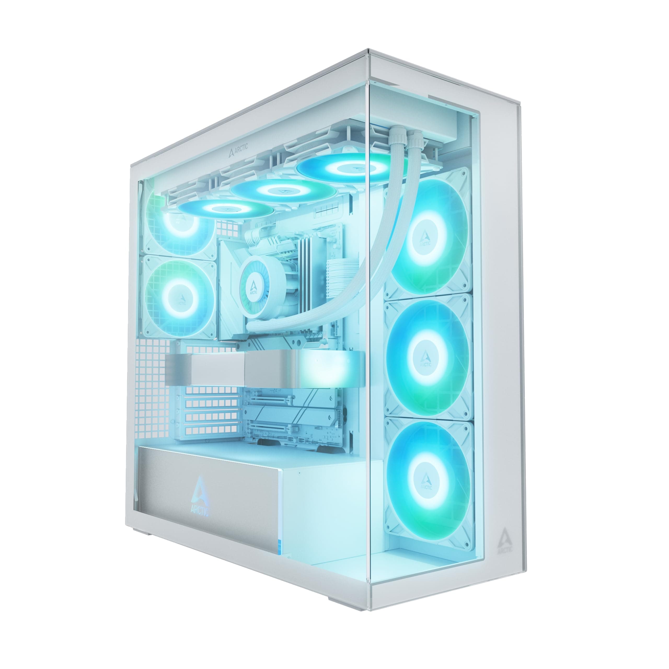 Кутия за компютър Arctic Xtender - White Mid-Tower