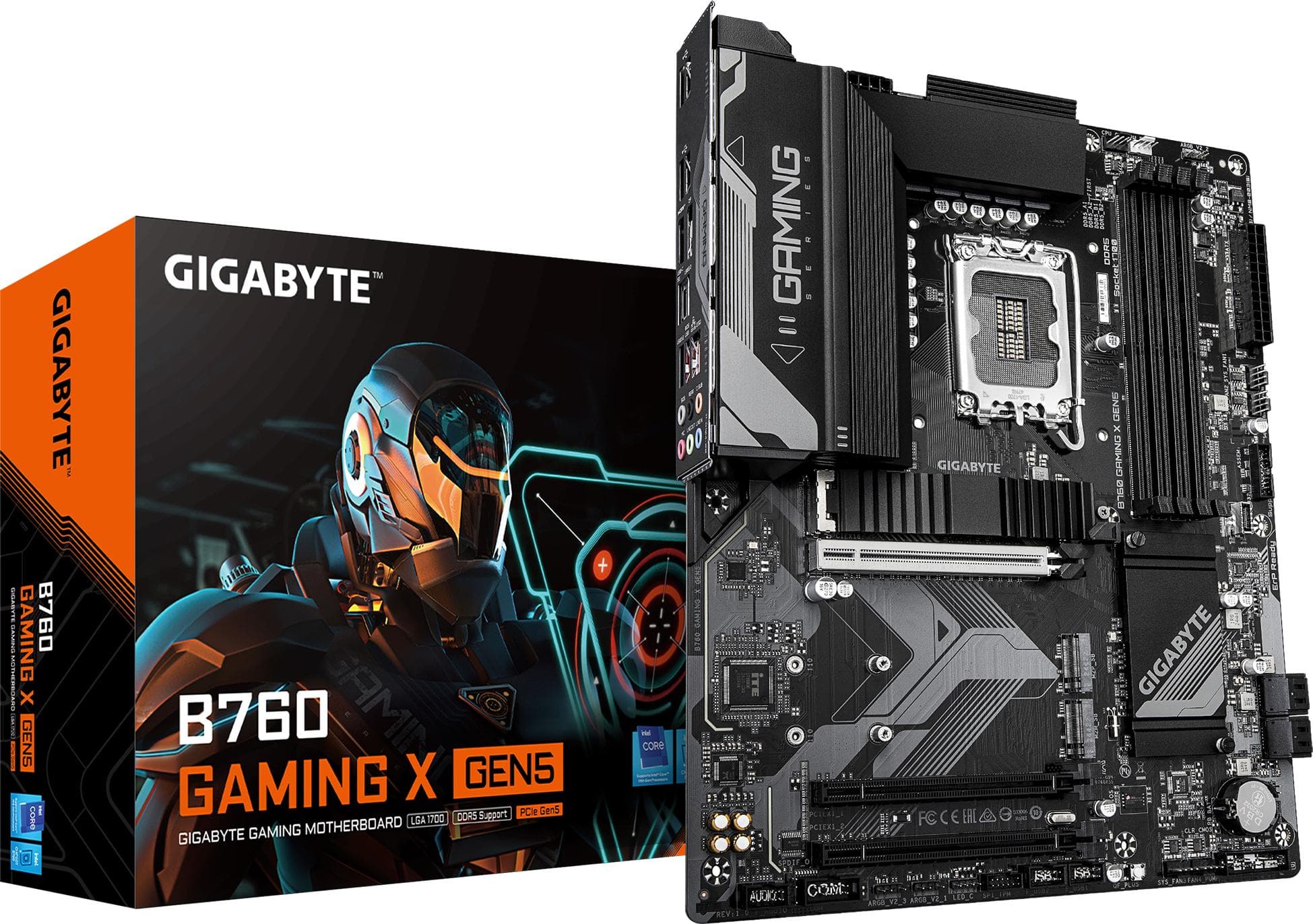 Дънна платка GIGABYTE B760 GAMING X GEN5, socket 1700