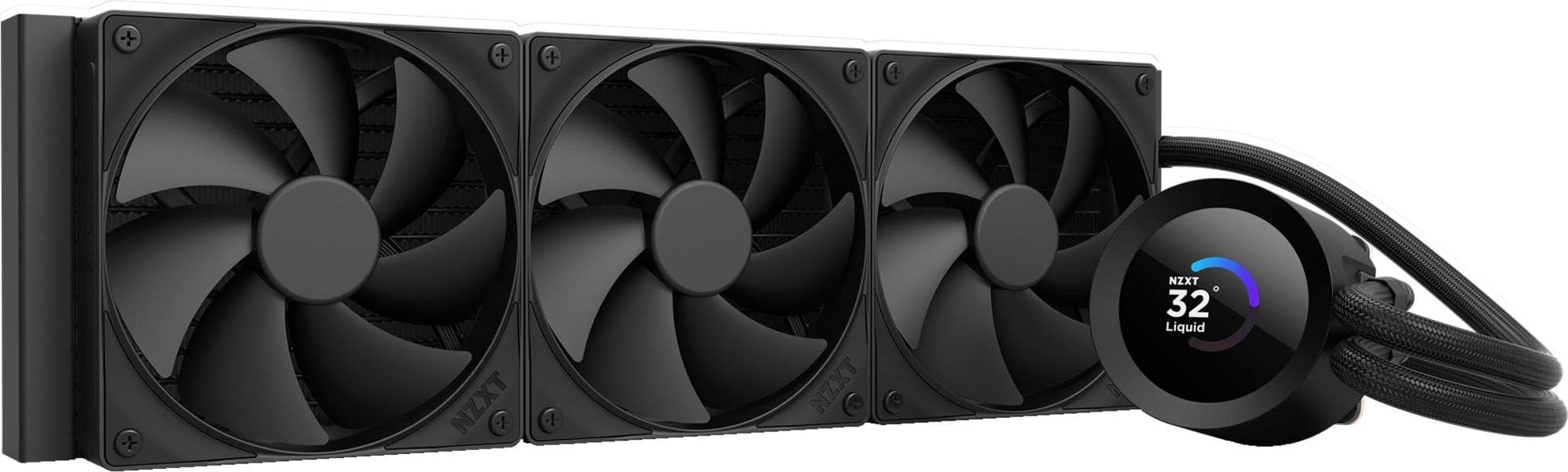 Охладител за процесор NZXT Kraken Plus 360 LCD Display - Black