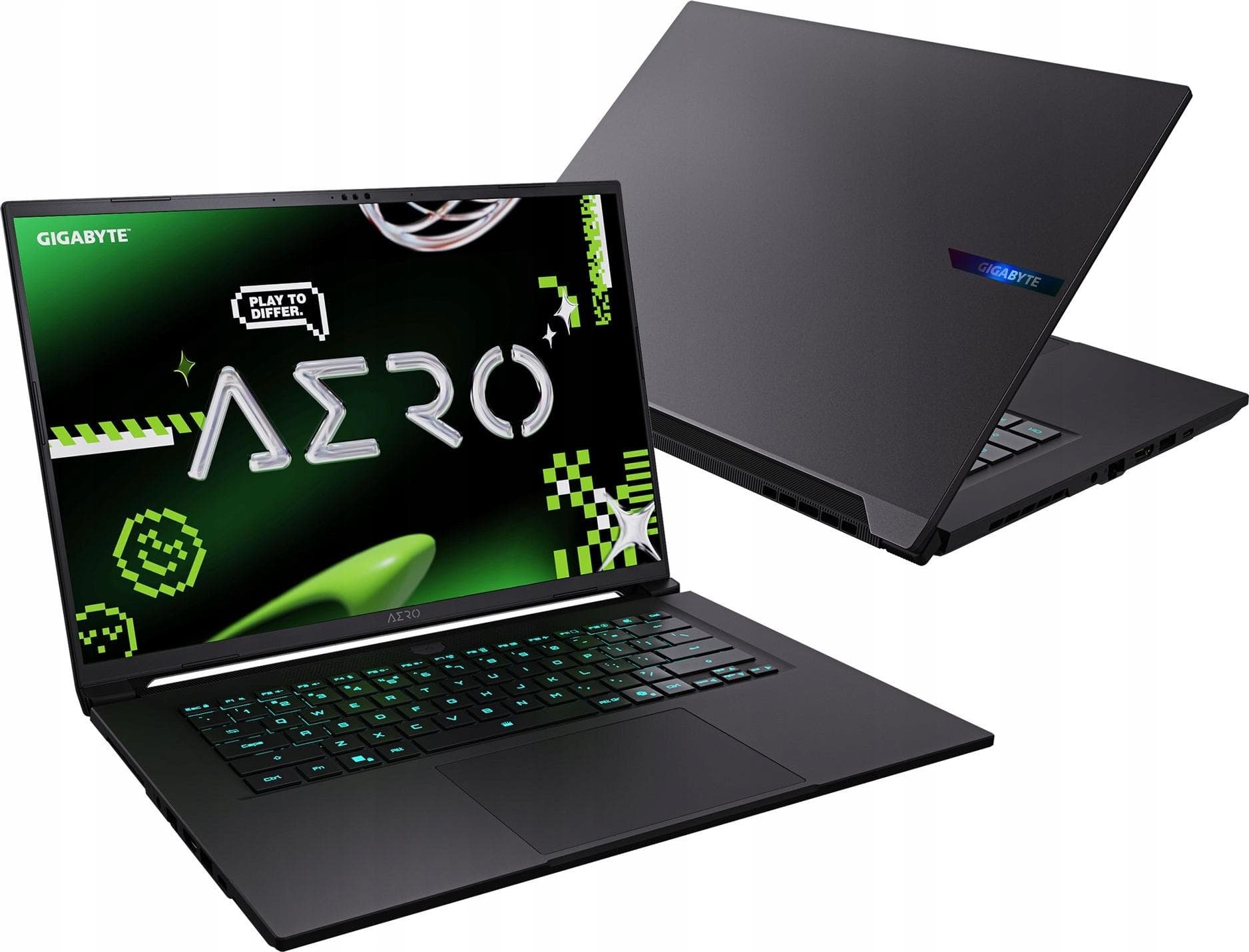 Лаптоп GIGABYTE AERO X16 1TH93EEC94AH - 16" inch IPS 165Hz, AMD Ryzen Al 7 350, 16GB DDR5, 1TB SSD Gen4, RTX 5050, Win 11 Home - Сив