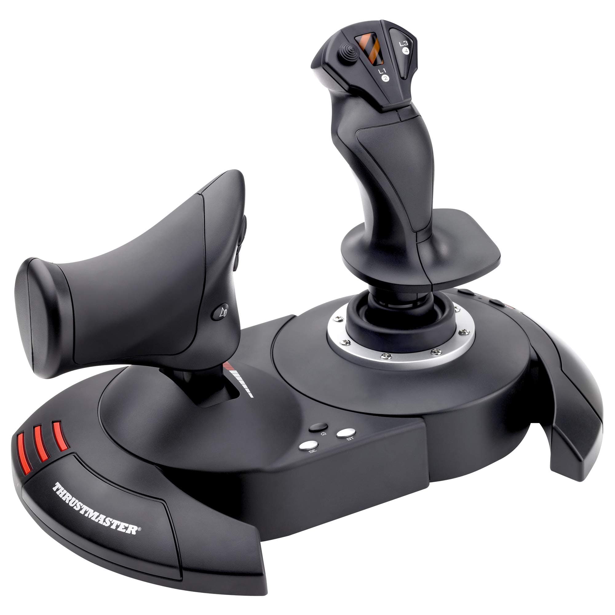 Жичен джойстик, авиосимулатор Thrustmaster T.Flight Hotas X за PC / PS3, Черен
