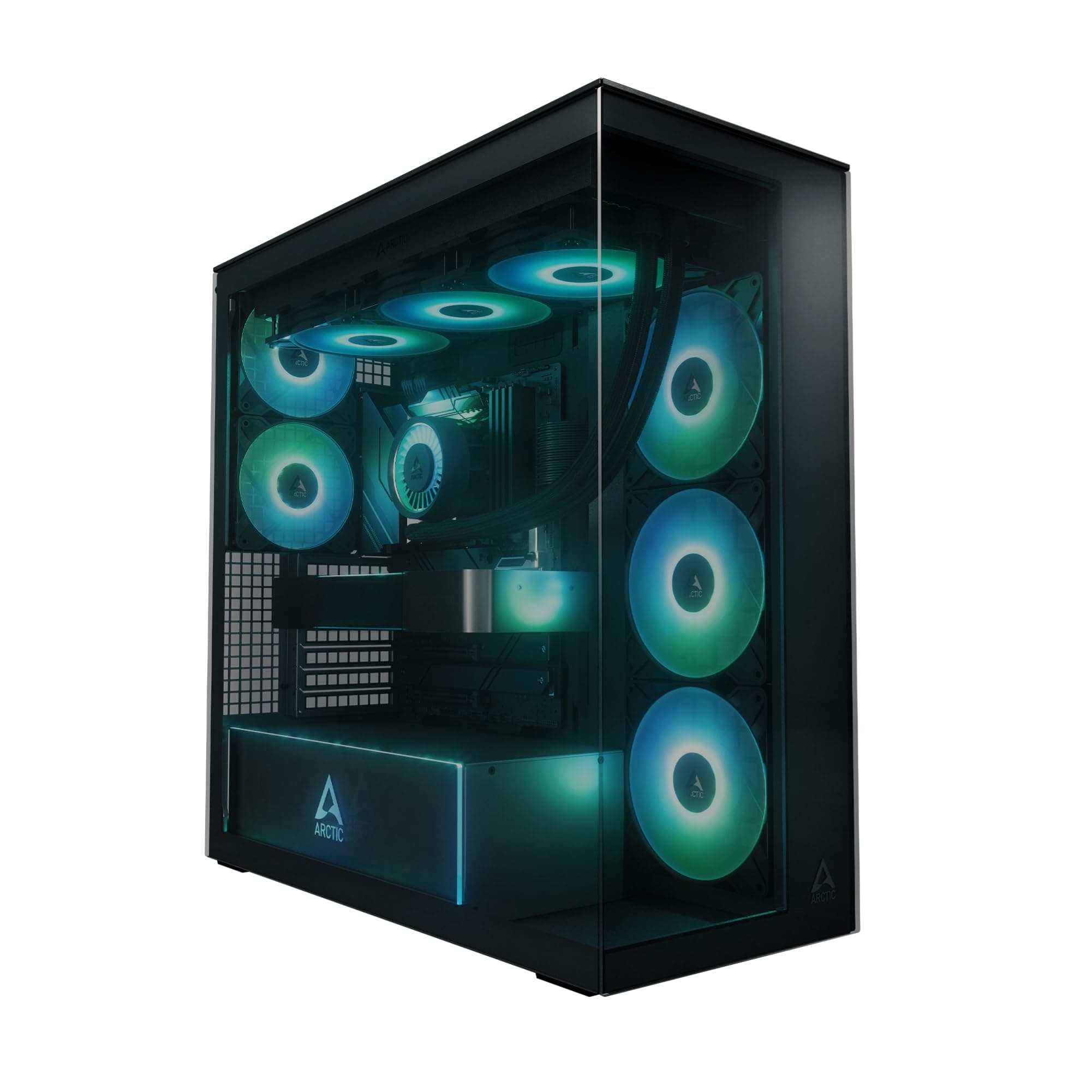 Кутия за компютър Arctic Xtender - Black Mid-Tower