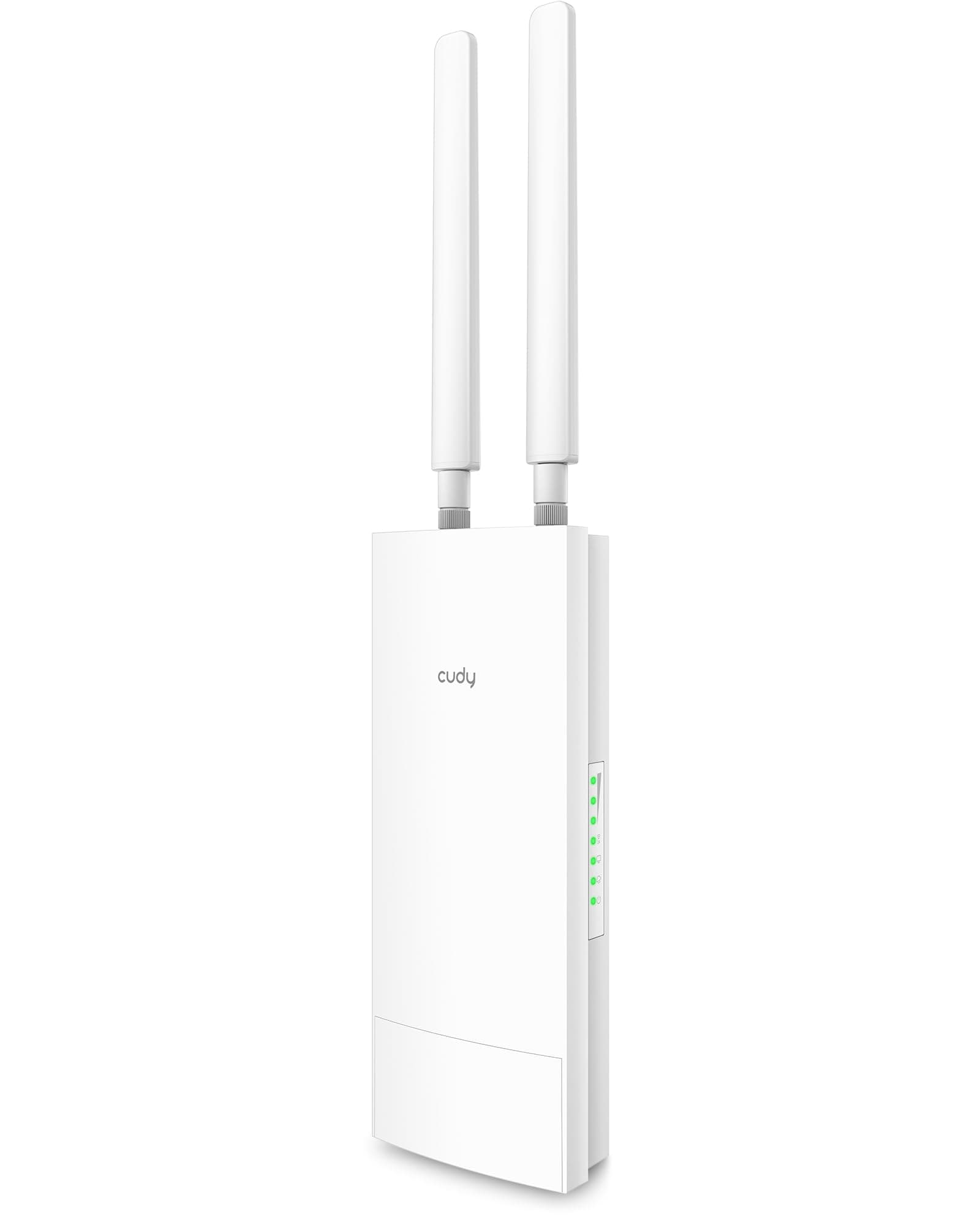Безжичен рутер Cudy LT400 Outdoor, N300, 4G LTE, 2.4 GHz, 300 Mbps за външна употреба