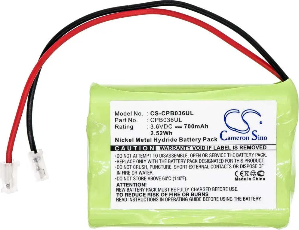 Батерия за телефон 3* ААА 3.6V NiMH 700mAh GPT207 /universal conector/ за Panasonic KX-TC1210 Cameron Sino