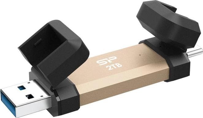 Външен SSD Silicon Power DS72 Gold - 2TB