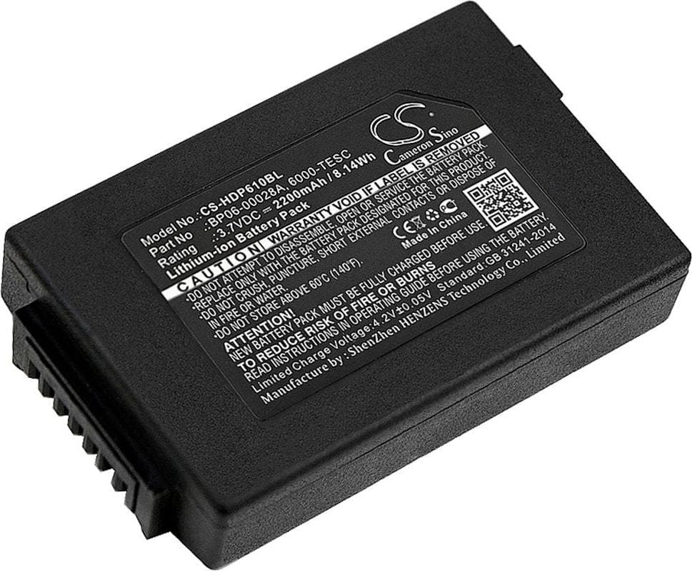 Батерия за баркод скенер Honeywell Dolphin 6100, ScanPal 5100 BP06-00029A LiIon 3.7V 2200mAh Cameron Sino