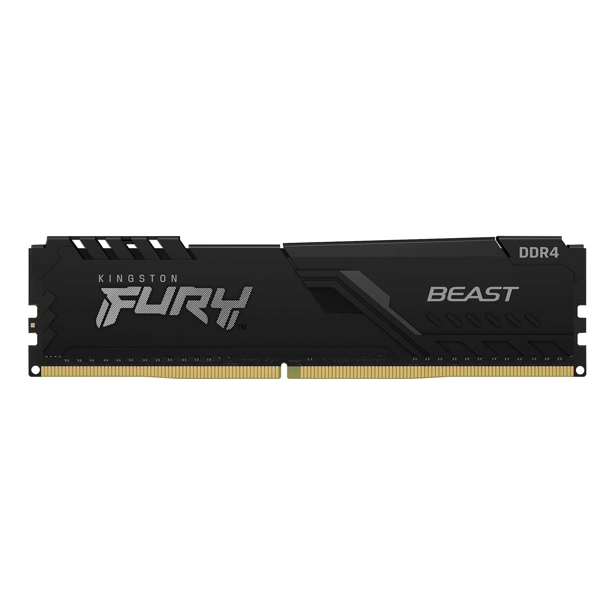 KINGSTON 16GB 3200MHz DDR4 CL16 DIMM 1Gx8 FURY Beast Черен