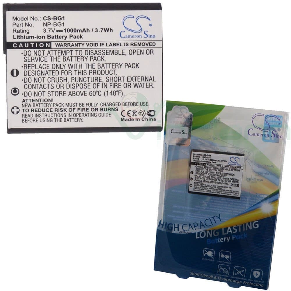 Батерия за апарат SONY NP-BG1 LiIon 3.7V 1000mAh Cameron Sino