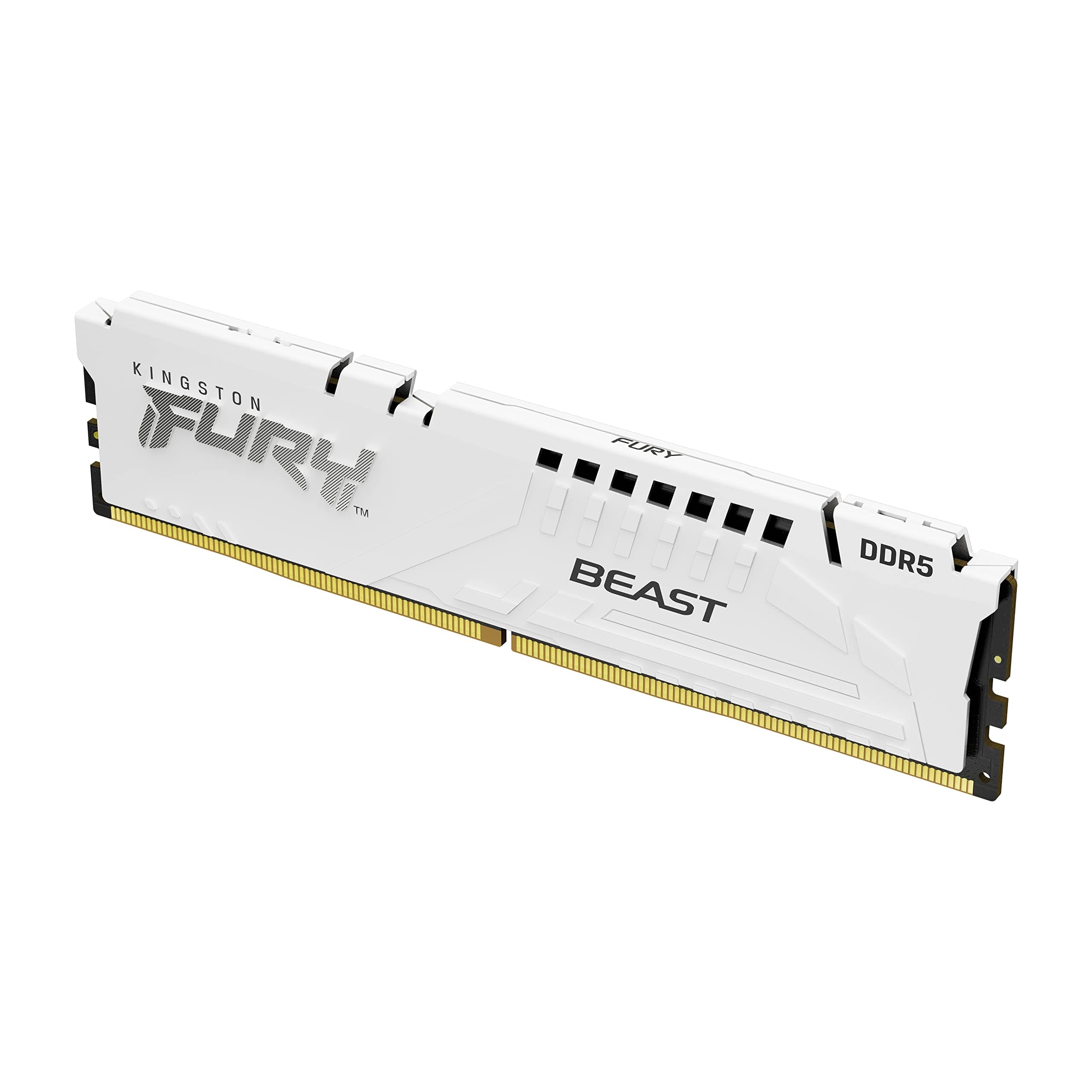 Памет Kingston FURY Beast White 16GB DDR5 6000MHz CL36 KF560C36BWE2-16