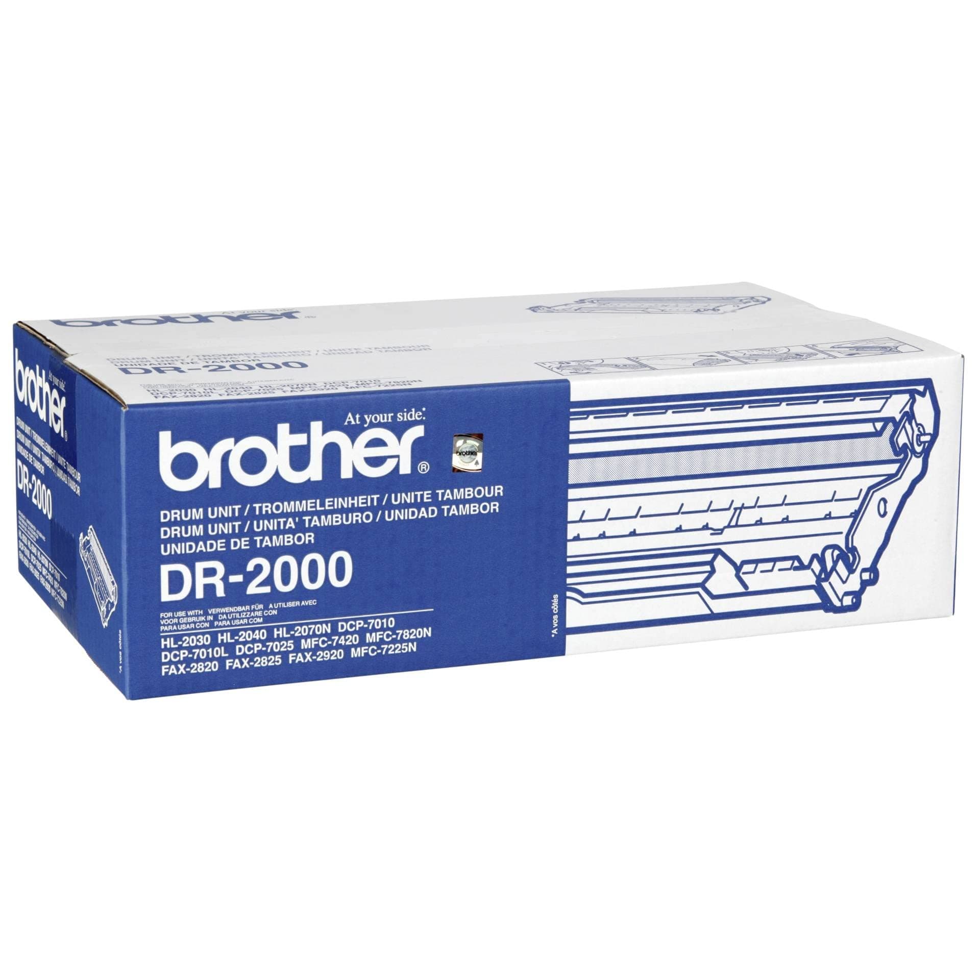 BROTHER DR-2000 барабан черен стандартен капацитет 12 000 страници 1 пакет