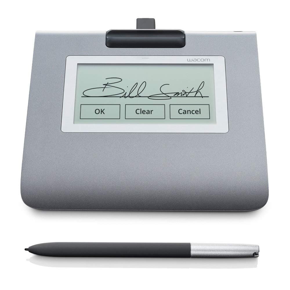 Таблет за подпис Wacom STU-430, Sign Pro PDF, USB, Черен