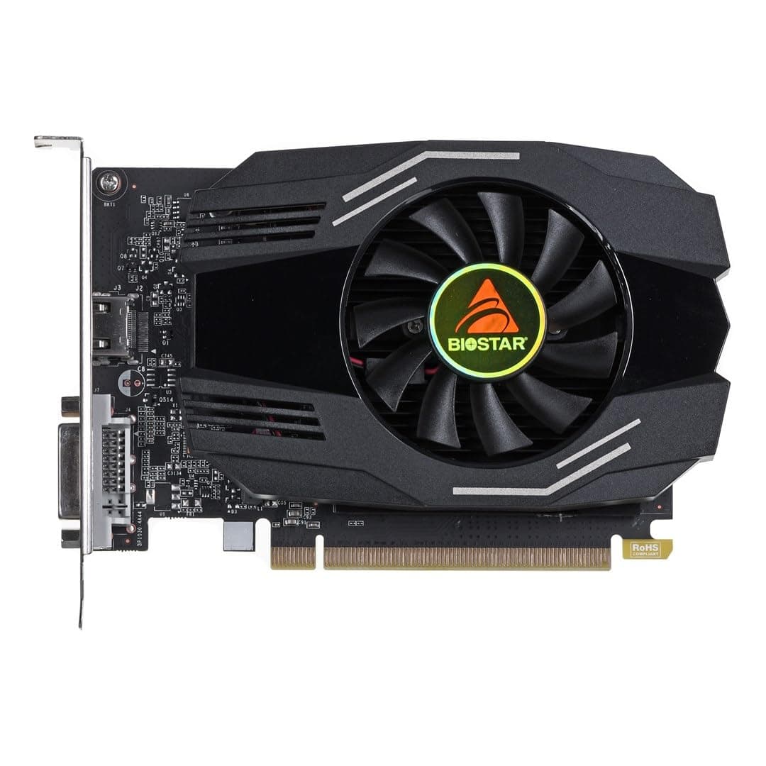 Видео карта BIOSTAR GeForce GT1030, 4GB, DDR4, 64bit, DVI-I, HDMI