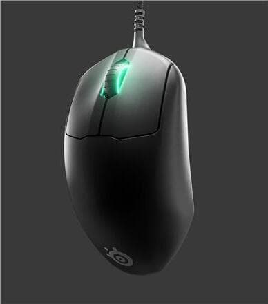 Мишка SteelSeries Prime+ (62490), оптична (18 000 dpi), 6 бутона, RGB подсветка, USB, черна