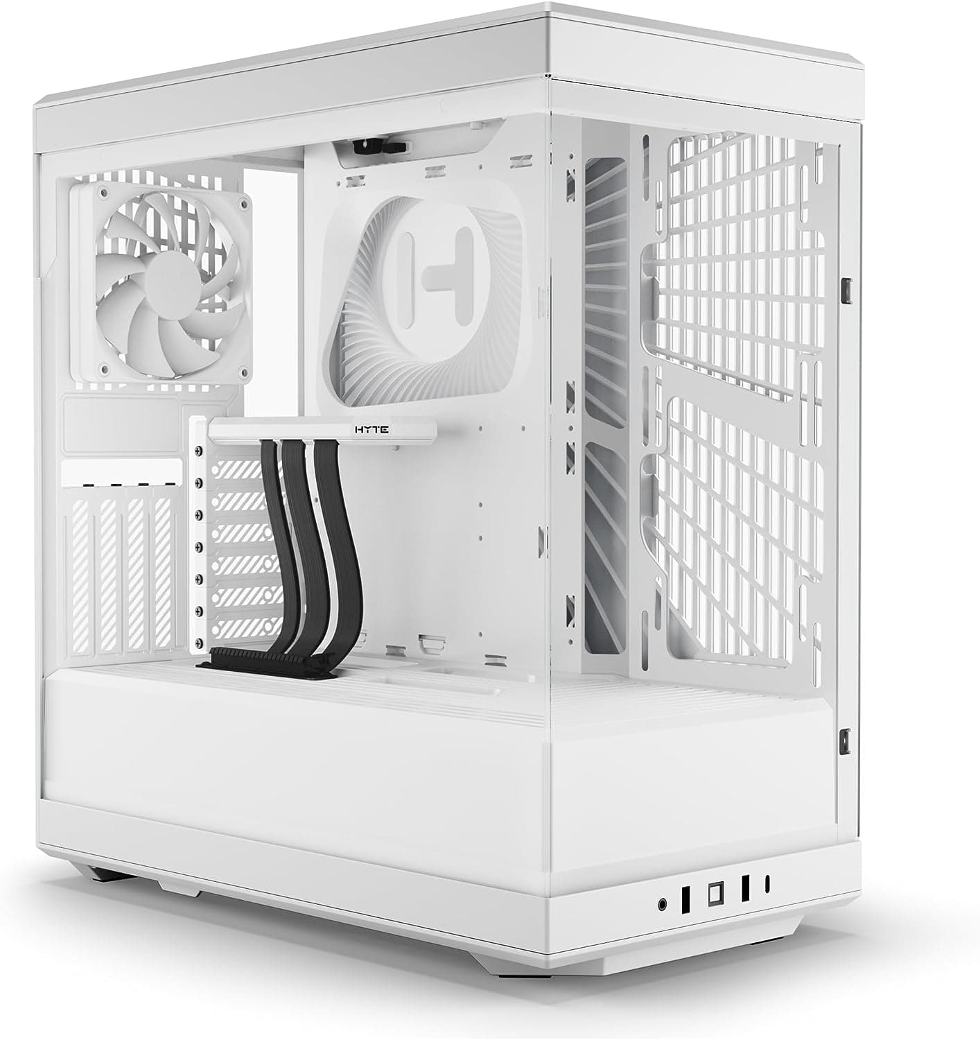 Кутия HYTE Y40 Tempered Glass, Mid-Tower, Бяло