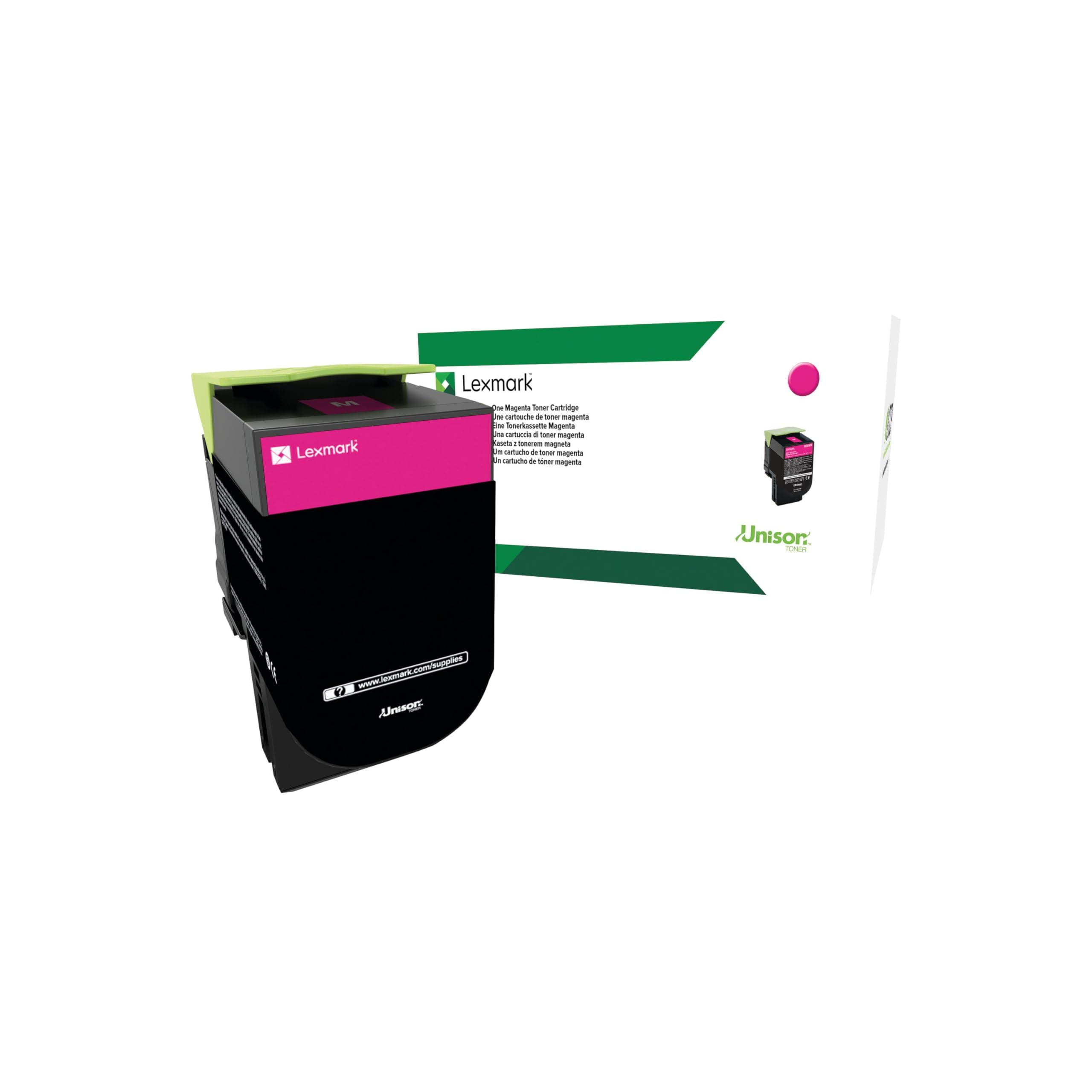 LEXMARK 3K Return Programme Magenta тонер касета CS/CX317 417 517