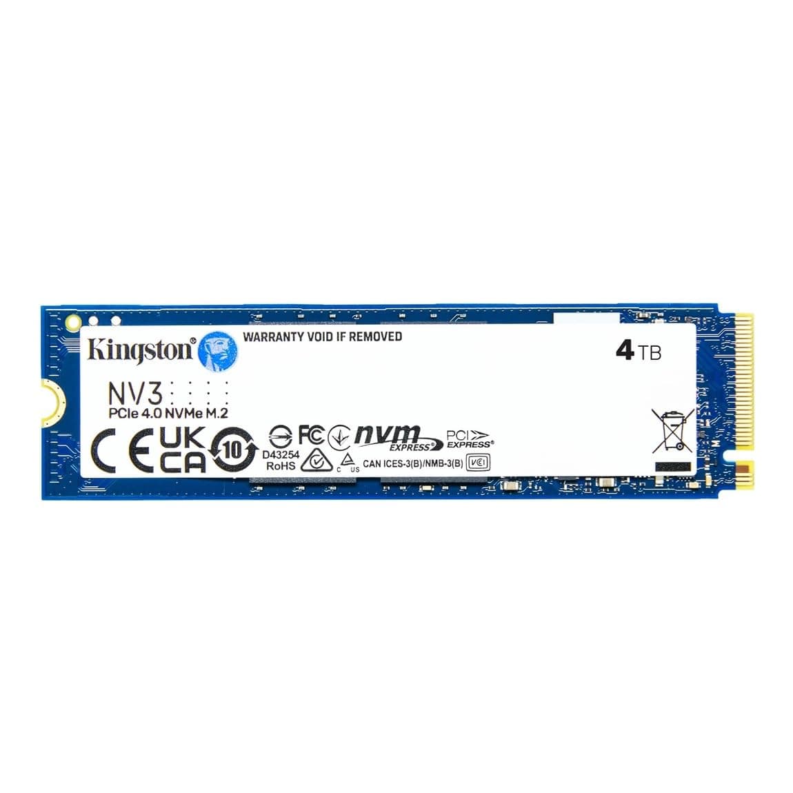 SSD KINGSTON NV3 M.2-2280 PCIe 4.0 NVMe 4000GB