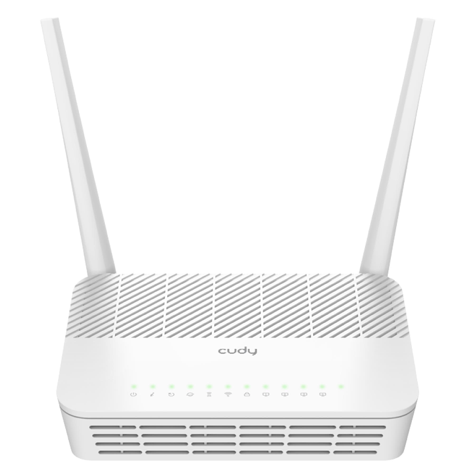 Безжичен рутер Cudy GP1200, AC1200, GPON/EPON, 1xPON, 4xGigabit