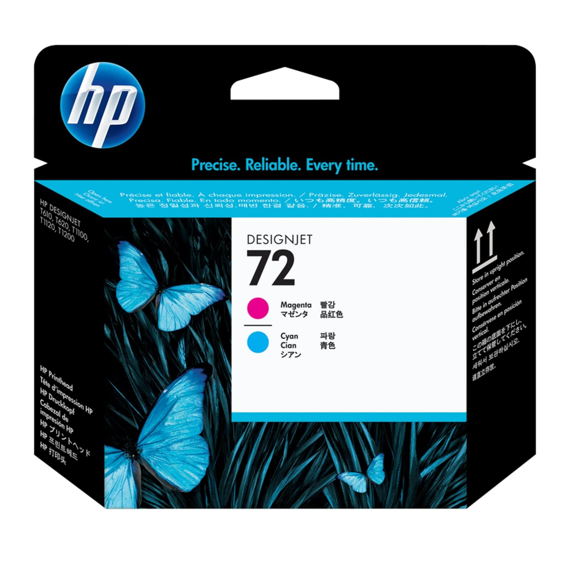 HP 72 оригинална печатаща глава C9383A магента и циан стандартен капацитет 1 опаковка