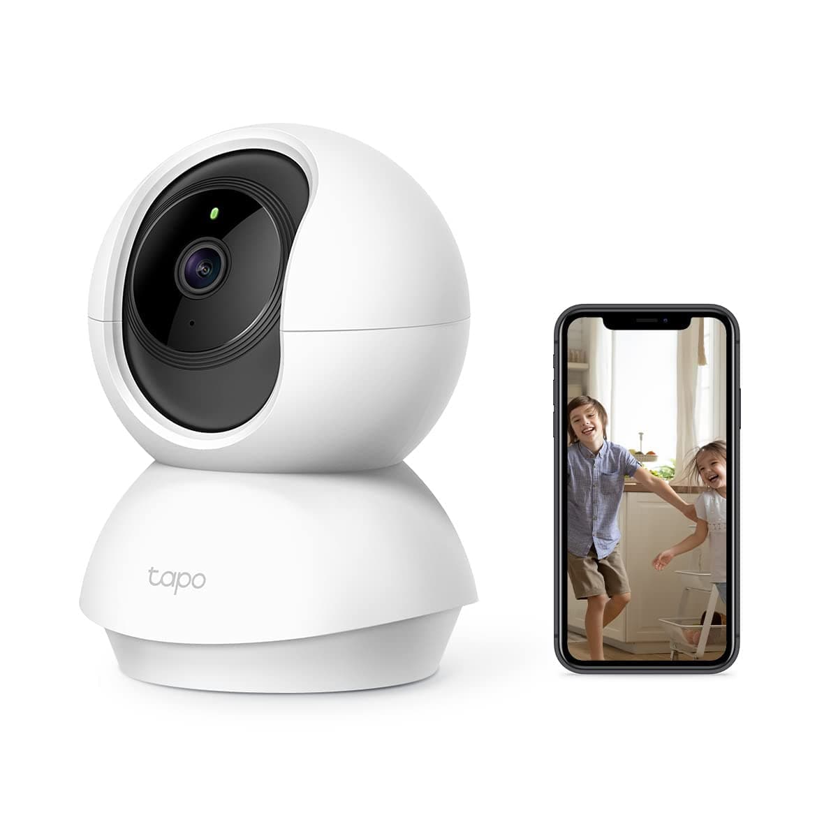 Охранителна WiFi камера TP-Link Tapo C210, 360°, Pan/Tilt
