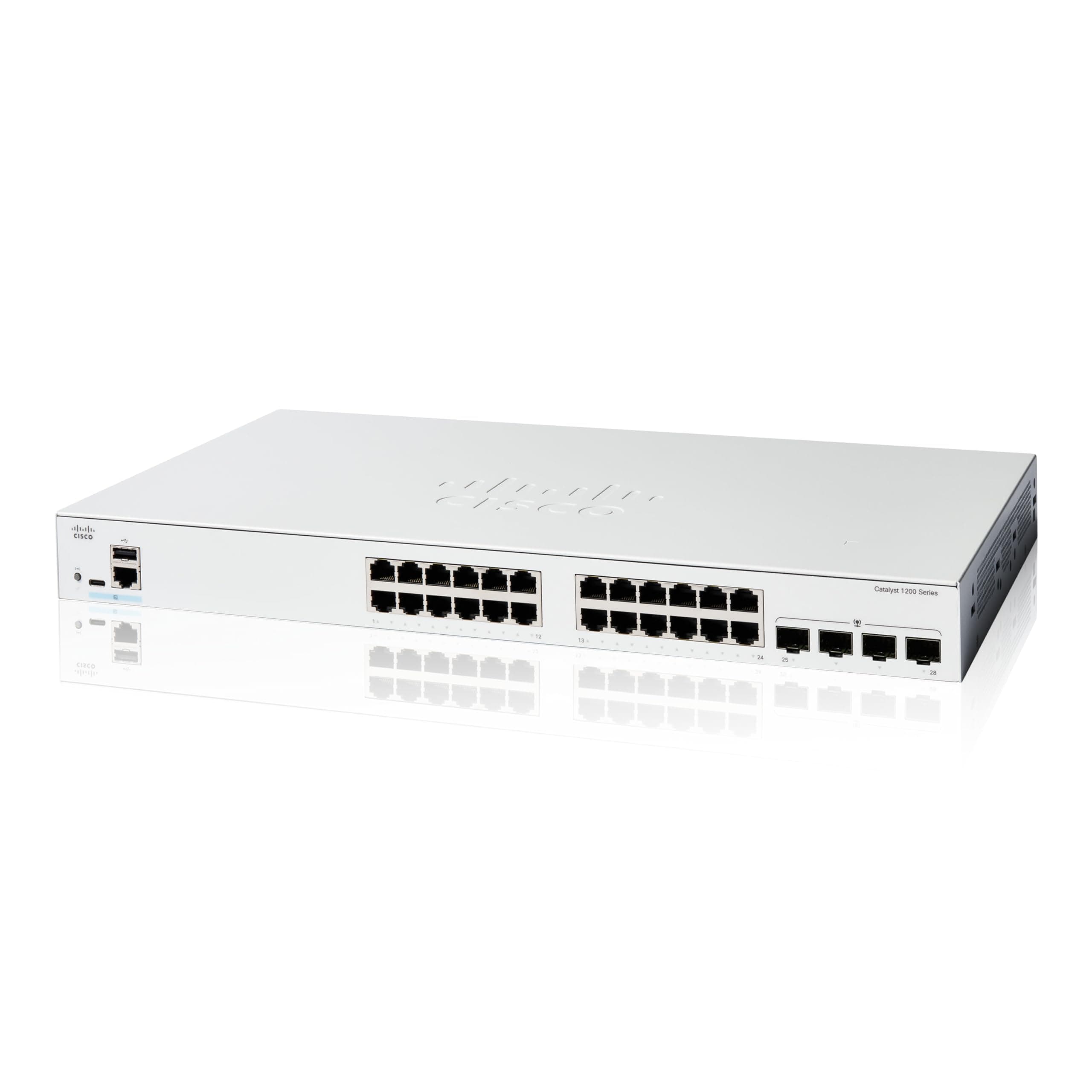 CISCO Catalyst 1200 24-портов GE 4x1G SFP