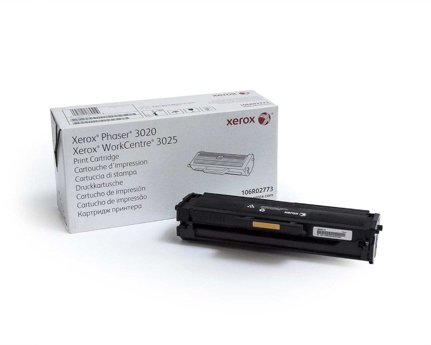 XEROX 106R02773 Phaser 3020/WorkCentre 3025 черна тонер касета стандартна капачка. 1500 страници