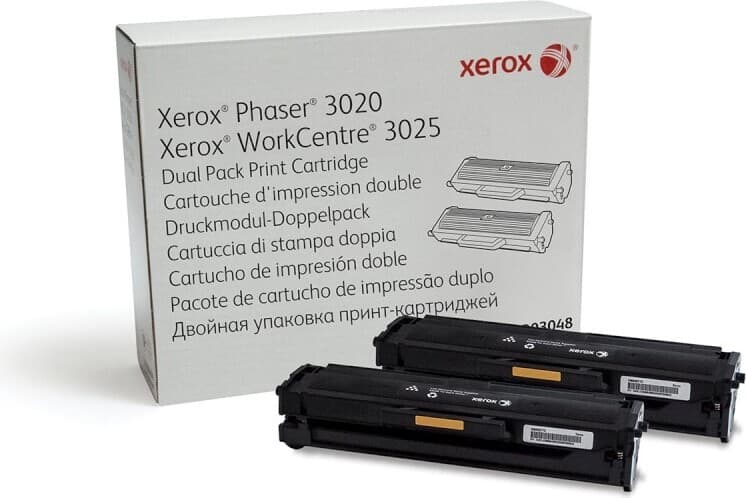 XEROX 106R03048 Phaser 3020/WorkCentre 3025 dwupak печатаща касета 2x1500 stron