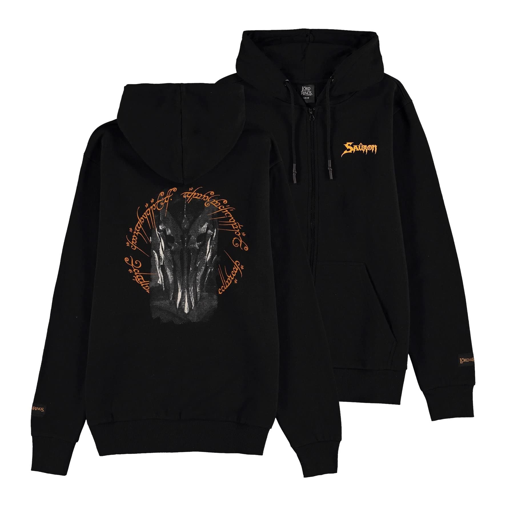 Суичър DIFUZED The Lord of the Rings - Black Sauron - Men's Zipper, S