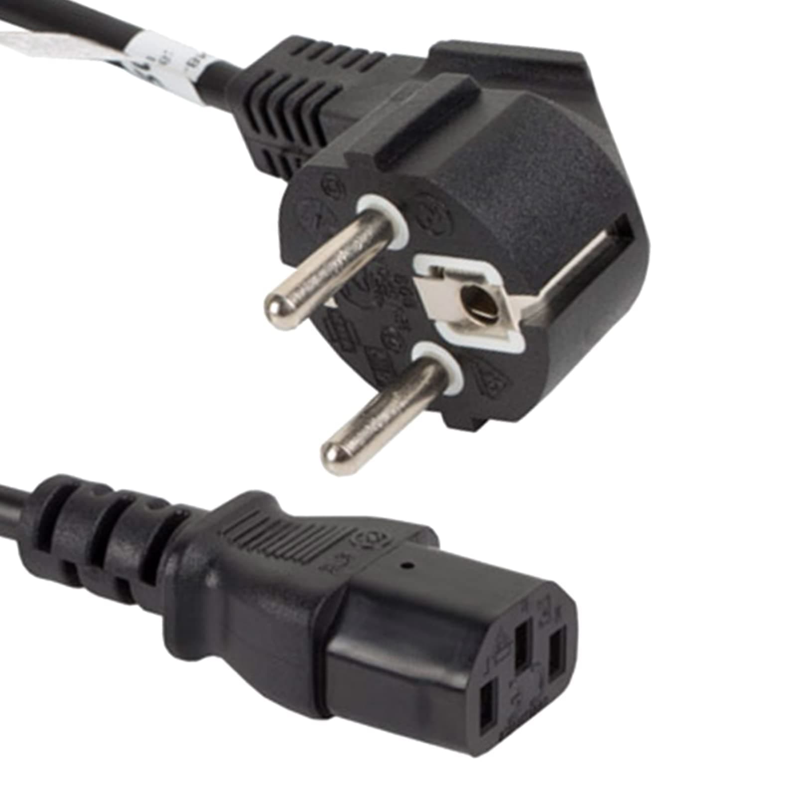 Lanberg CEE 7/7 -> IEC 320 C13 power cord 1.8m VDE, black