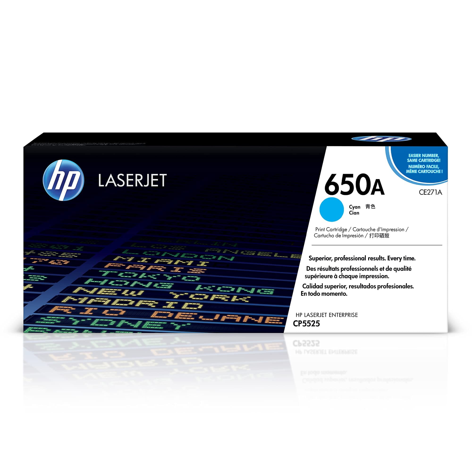 HP 128A оригинална тонер касета LaserJet CE321A cyan стандартен капацитет 1300 страници 1 пакет