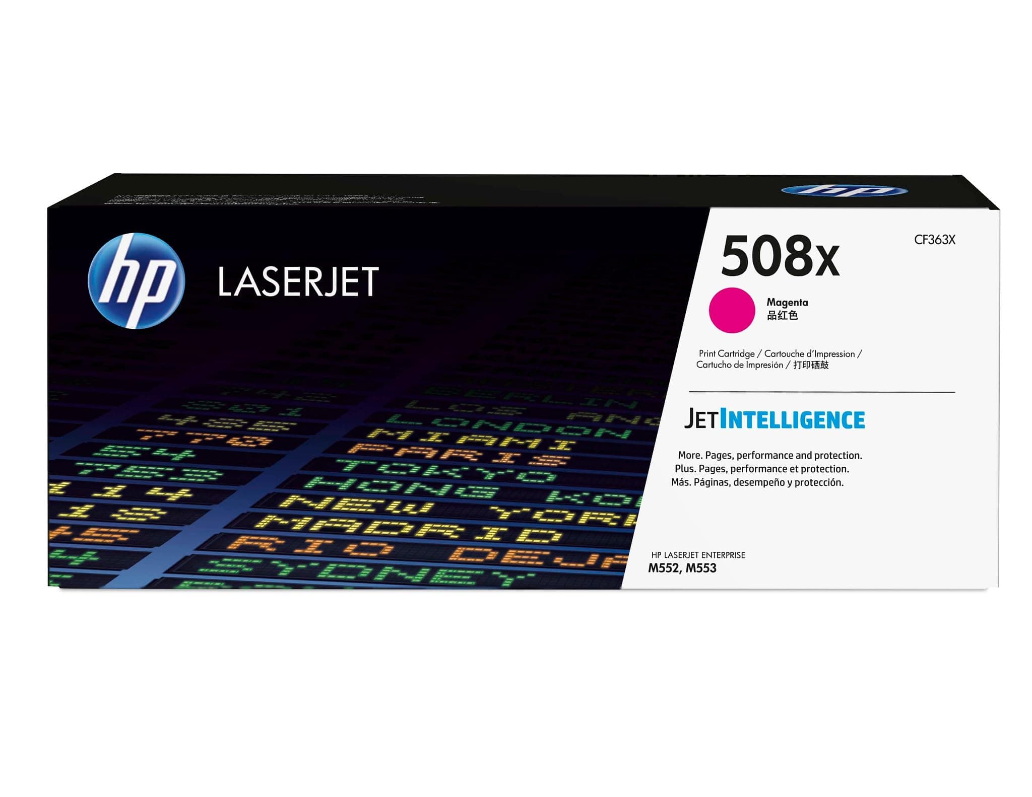HP 508X оригинална тонер касета CF363X магента 9.500 страници голям капацитет