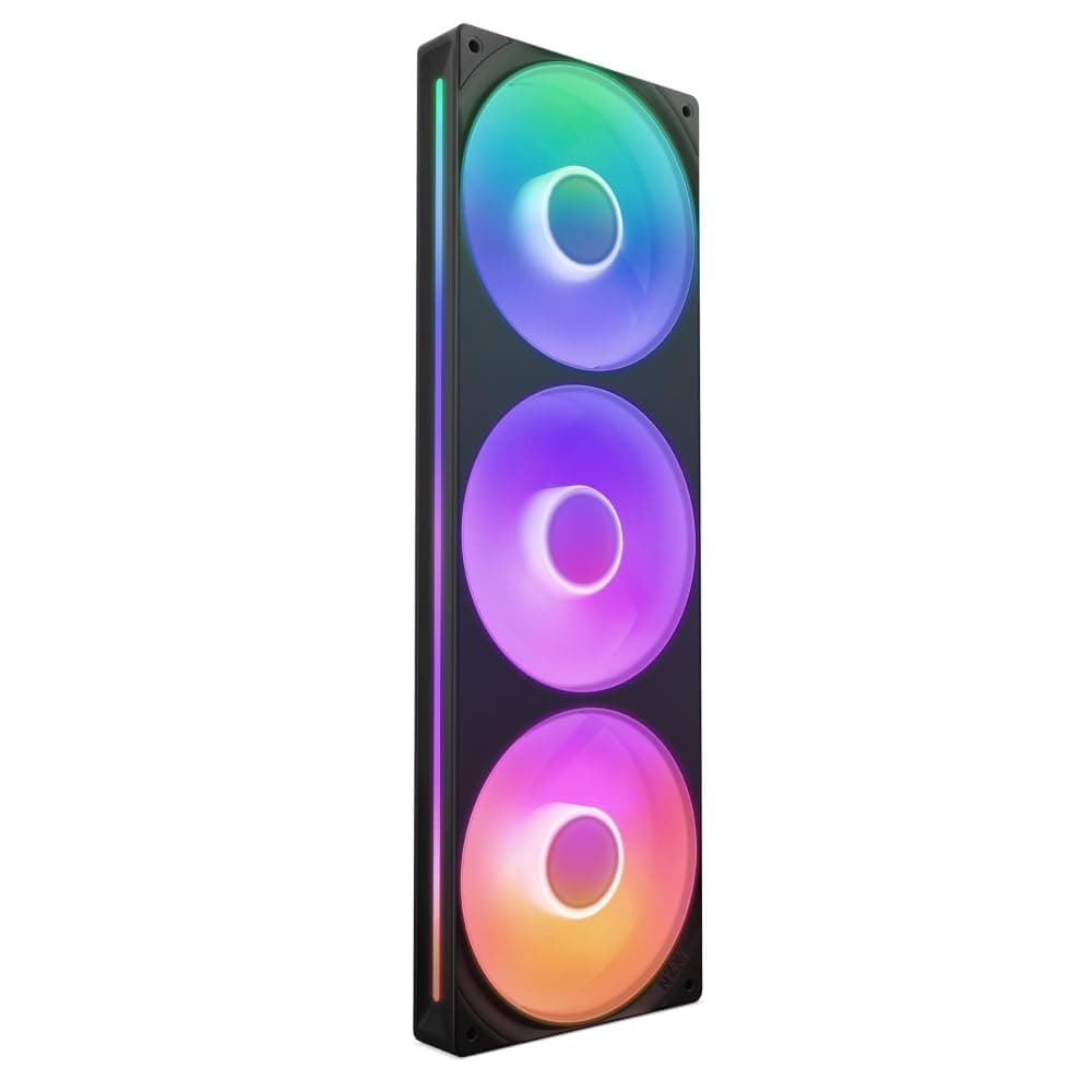 Комплект вентилатори NZXT F360 Black RGB Core