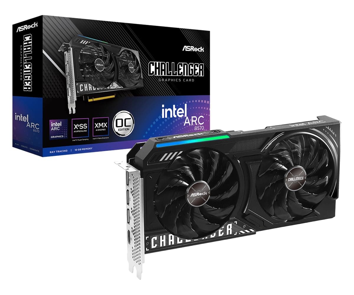 Видео карта ASRock Intel ARC B570 Challenger 10GB OC