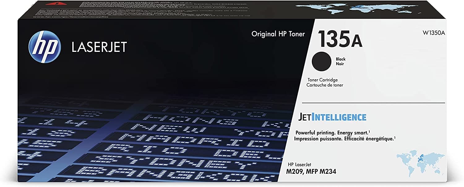 Черна оригинална тонер касета HP 135A LaserJet