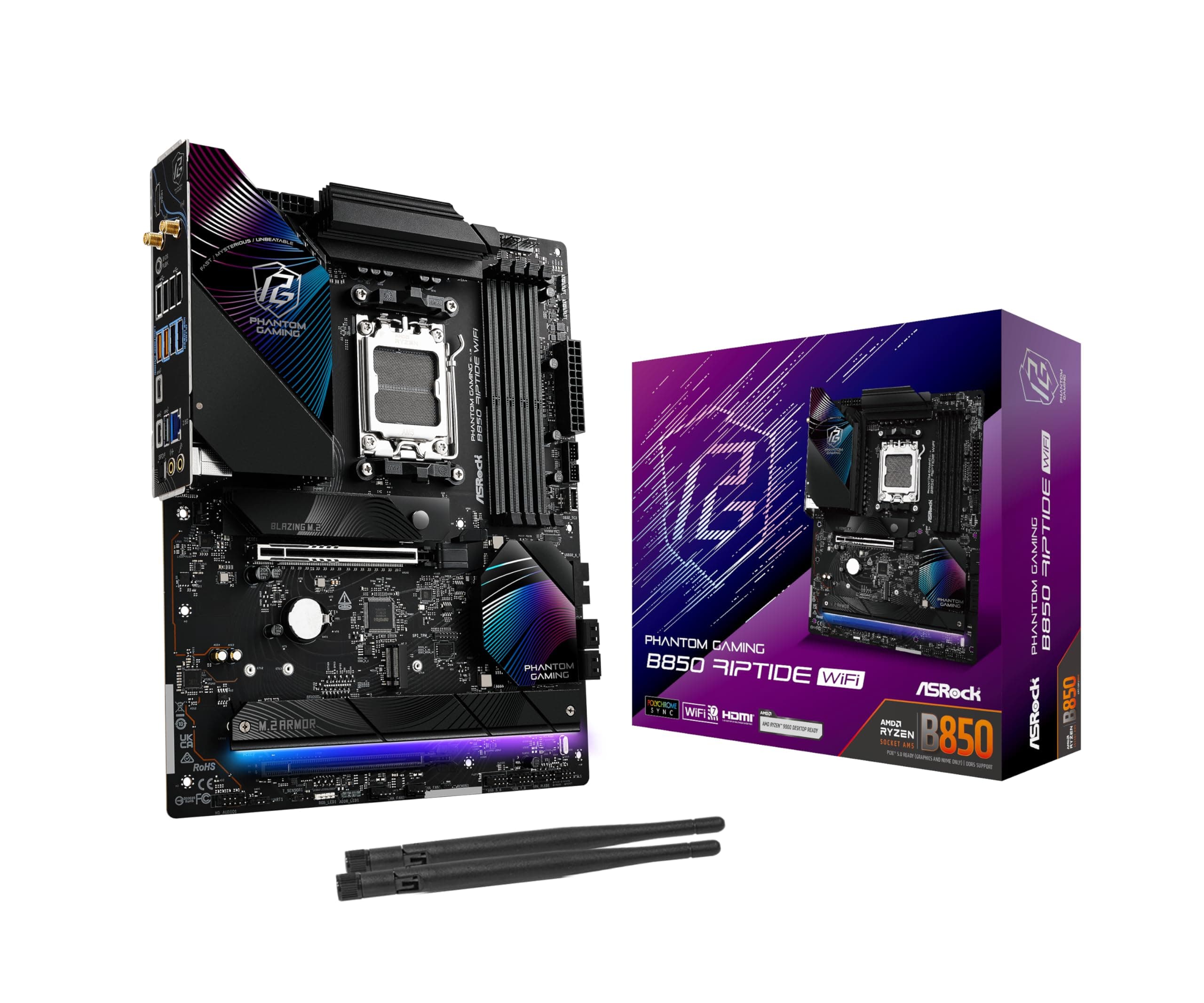 Asrock B850 Phantom Gaming Riptide Wi-Fi
