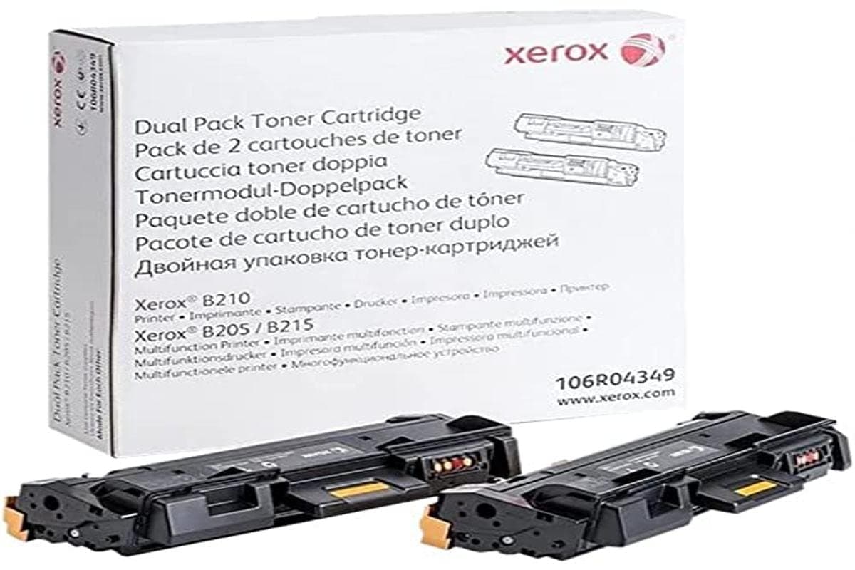 XEROX 106R04349 Тонер черен B210/B205/B215 Dual Pack 3K