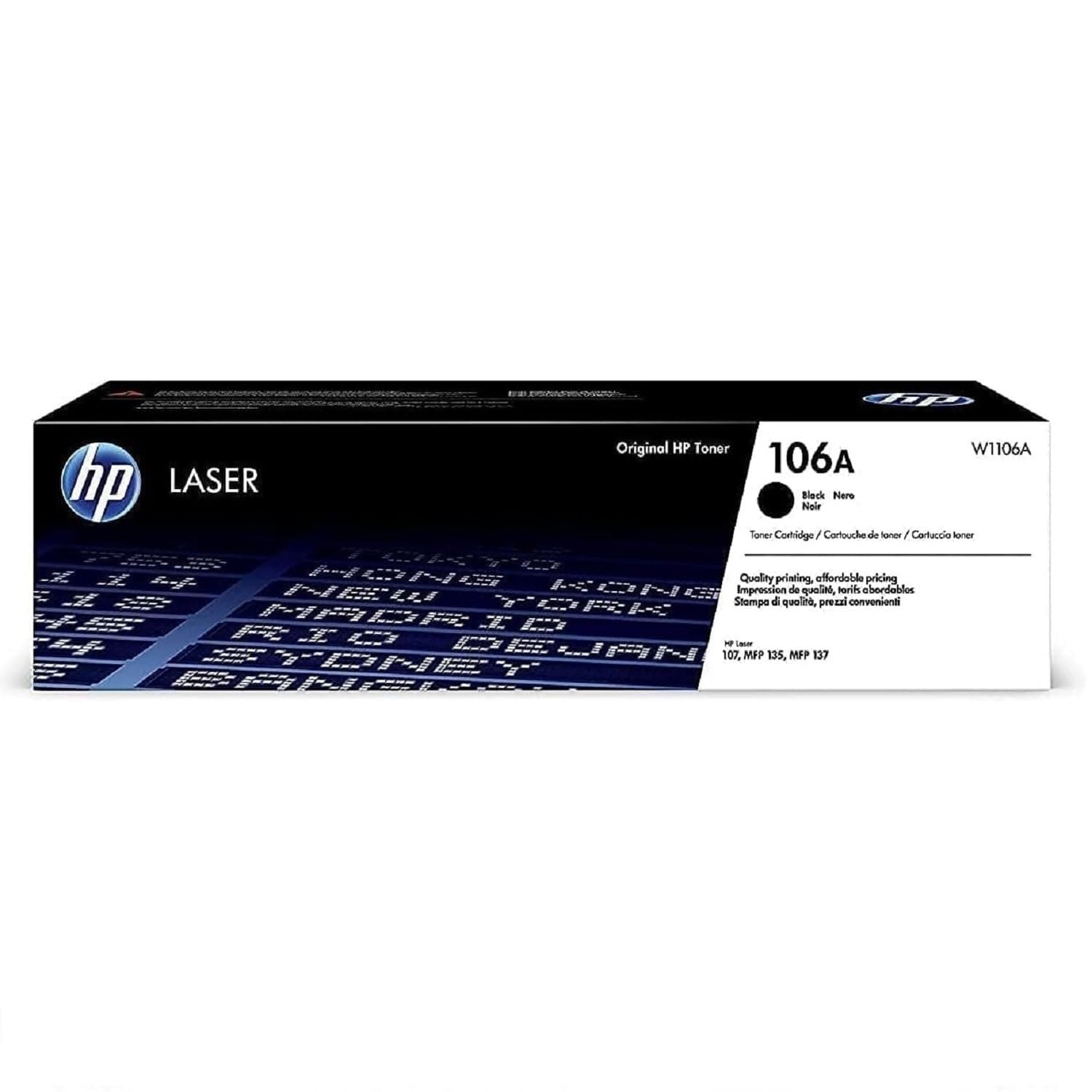Оригинална черна лазерна тонер касета HP 106A