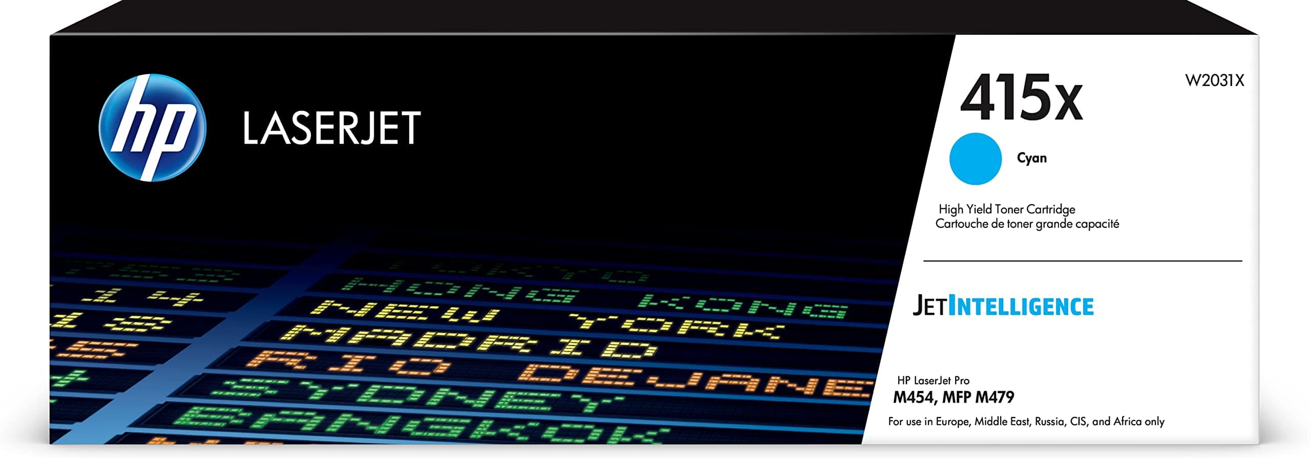 Тонер касета HP 415X Cyan LaserJet