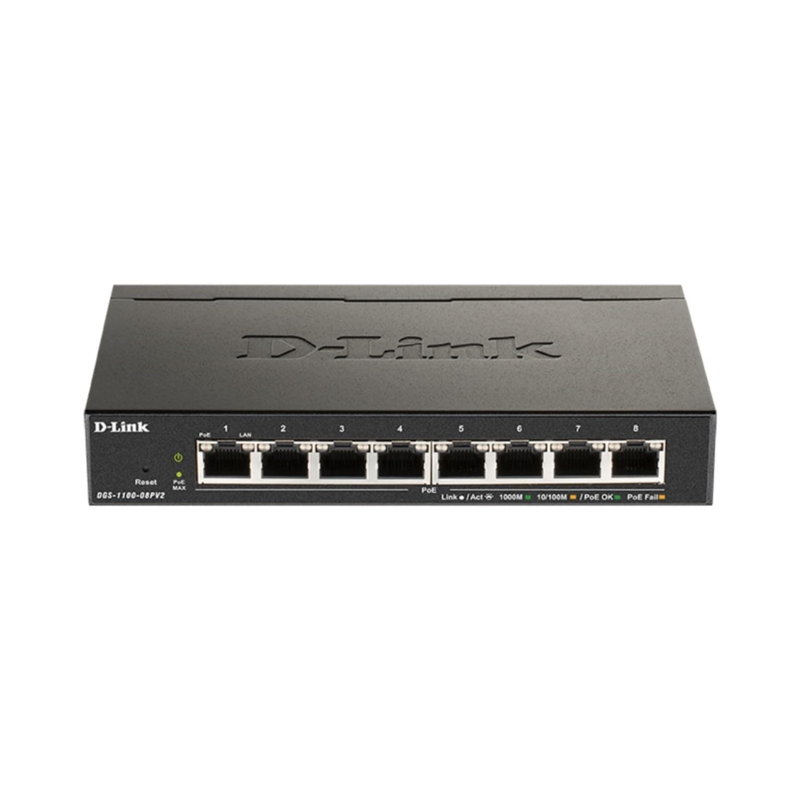 D-LINK Easy Smart Managed Switch 8 Ports Gigabit PoE/PoE+