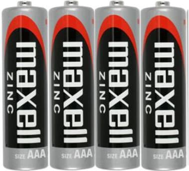 Цинково Манганова батерия MAXELL R03 1,5V /4 бр. в опаковка/